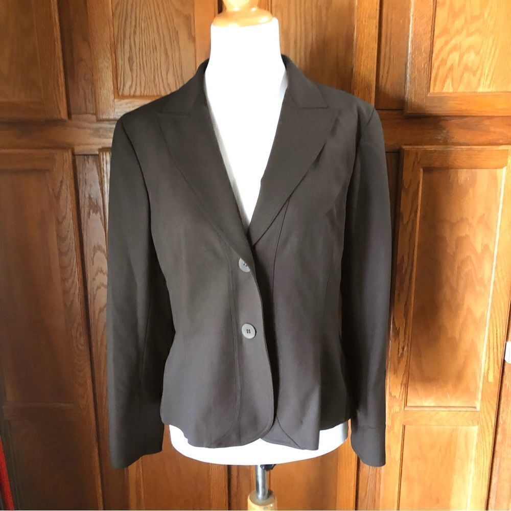 NWT Lafayette 148 New York Academia 2 Button Blazer Jacket - 12